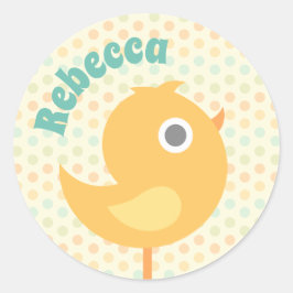 バーディのシール ラウンドシール