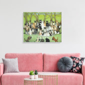 バーディを見る キャンバスプリント (インサイチュ (リビング))
