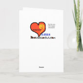 バーディイーグルアルバトロスコンドルゴルフ誕生日カード カード (裏面)