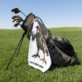 バーディパーソナライズされたスを作る – ゴルフタオル (グリーン)