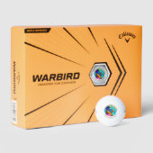 バーディパーソナライズされたー – キャラウェイウォーバードゴルフボール ゴルフボール (パッケージ)