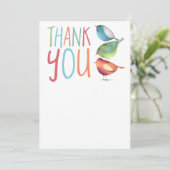 バーディフラットサンキューグリーティングカード 招待状 (スタンド正面)