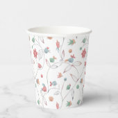 バーディホワイト紙カップ素敵なパーティー 紙コップ (右)