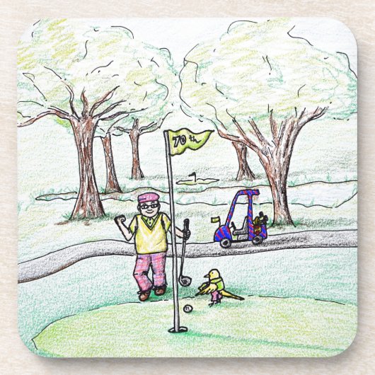 バーディーに行く コースター (正面)