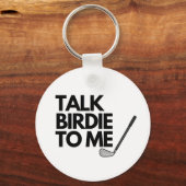 バーディーをキーチェーンに話す キーホルダー (正面)