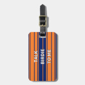 バーディーを私に話す ラゲッジタグ (正面縦)