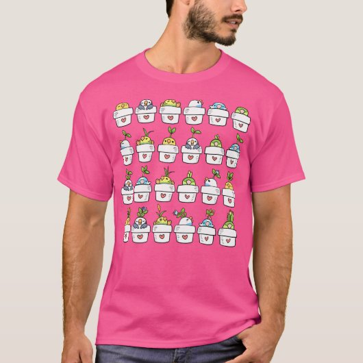 バーディーを育てる Tシャツ (正面)