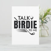 バーディーを話す サンキューカード (スタンド正面)
