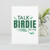 バーディーを話す サンキューカード (スタンド正面)