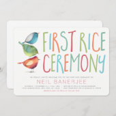 バーディー一回米式アナンパラシャン 招待状 (正面/裏面)