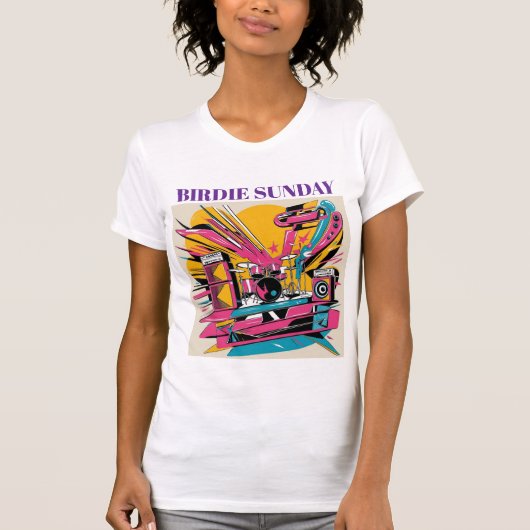 バーディ日曜日1 Tシャツ (正面)