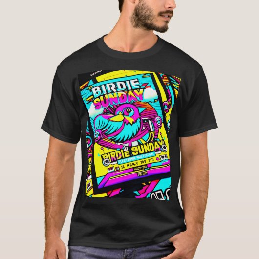 バーディ日曜日6 Tシャツ (正面)