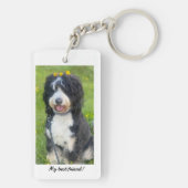 バーディ最高のー・ザ・ベルネドードルの友人 キーホルダー (裏面)