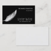 バーディ白い羽 名刺 (正面/裏面)