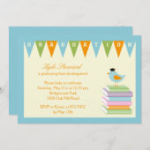 バーディ頭が切れるー卒業パーティー招待状 招待状 (正面/裏面)