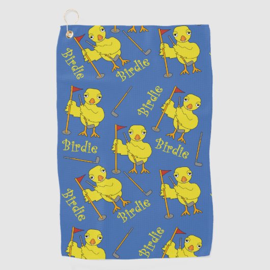 バーディ・ゴルファー・シック ゴルフタオル (正面)