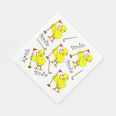 バーディ・ゴルファー・シック スタンダードランチョンナプキン (角)