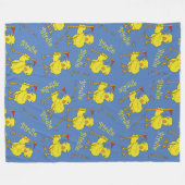 バーディ・ゴルファー・シック フリースブランケット (正面(横))