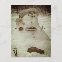 バーディ・ザ・雪だるま ポストカード