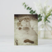 バーディ・ザ・雪だるま ポストカード (スタンド正面)