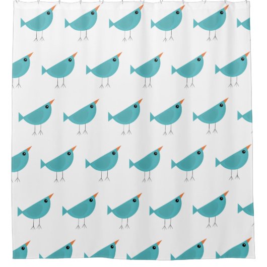 バーディ シャワーカーテン (正面)