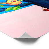 バーディ・ツリー |木の上の喜びの鳥の子供部屋 ポスター (角)