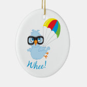 バーディ・パラシュート セラミックオーナメント (右)