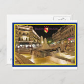 バーデンバーデンアンシシュカルテ ポストカード (正面/裏面)