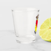 バーデンバーデンコートの腕 – ドイツ ショットグラス (左)