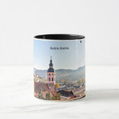 バーデンバーデン,ドイツ,景勝地 マグカップ (中央)