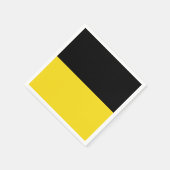 バーデンヴュルテンベルクナプキンズ国旗 スタンダードカクテルナプキン (角)