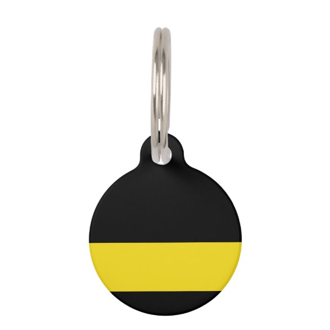 バーデンヴュルテンベルクペット用名札国旗 ペット　ネームタグ (裏面)