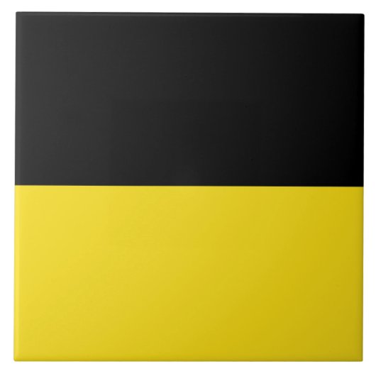 バーデンヴュルテンベルク国旗(ドイツ州) タイル (正面)