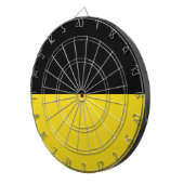 バーデンヴュルテンベルク国旗(ドイツ州) ダーツボード (正面右)