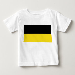 バーデンヴュルテンベルク国旗(ドイツ州) ベビーTシャツ
