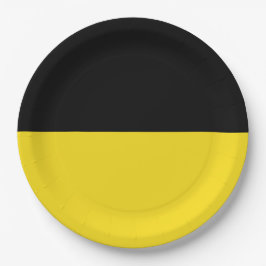 バーデンヴュルテンベルク国旗(ドイツ州) ペーパープレート