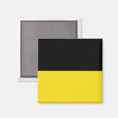 バーデンヴュルテンベルク国旗(ドイツ州) マグネット (正面/裏面)