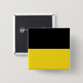 バーデンヴュルテンベルク国旗(ドイツ州) 缶バッジ (正面&裏面)