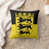 バーデンヴュルテンベルク装飾用クッション国旗 クッション (ブランケット)