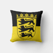 バーデンヴュルテンベルク装飾用クッション国旗 クッション (正面)