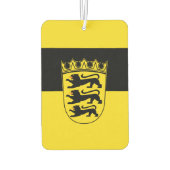 バーデンヴュルテンベルグトートバッグ国旗 カーエアーフレッシュナー (裏面)