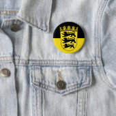 バーデンヴュルテンベルグボタン国旗 缶バッジ (インサイチュ)