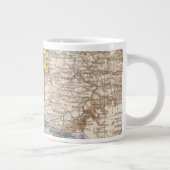 バーデン·ドイツ·アトラス·マップ ジャンボコーヒーマグカップ (右)