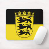 バーデン・ヴュルテンベルグマウスパッド国旗 マウスパッド (マウス)