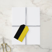 バーデン・ヴュルテンベルグ国旗のラベル ギフトタグ (より糸付き)