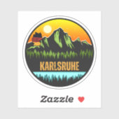 バーデン・ヴュルテンベルグ・ドイツ・カールスルーエ シール (シート)