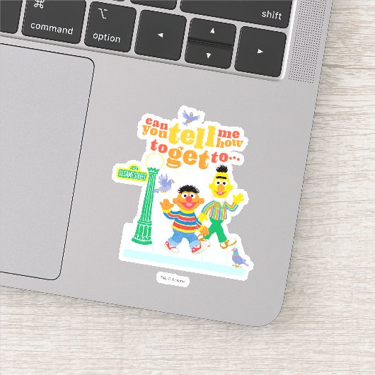 バートおよびErnieの方向 シール (詳細)