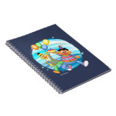 バートとアーニーの誕生日風船 ノートブック (右側)