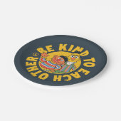 バートとアーニー |お互いに優しく ペーパープレート (アングル)