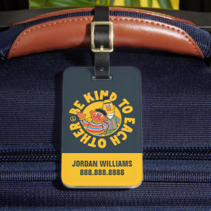 バートとアーニー  優しい  名前の追加 ラゲッジタグ